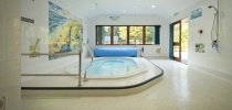 The hydrotherapy pool at Little Bridge House thumbnail