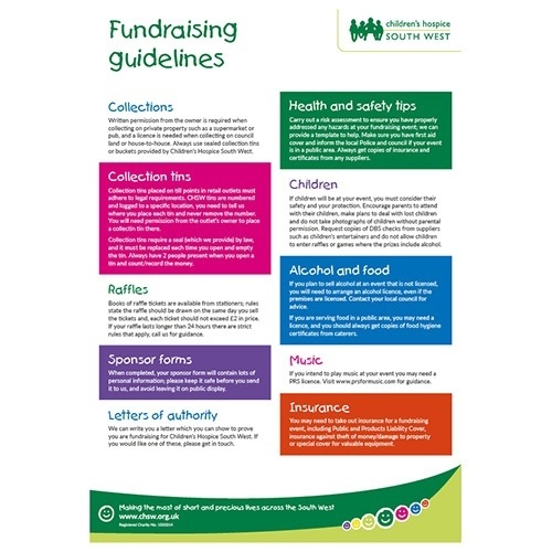 Fundraising guidelines