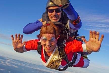 Skydive in Cornwall for charity