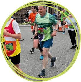 David running the Bristol 10K