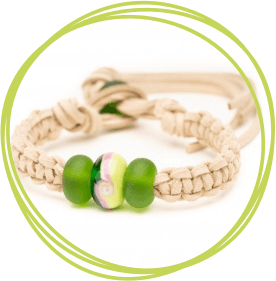 Nalu bead bracelet designed for Children's Hospice South West