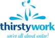 Thirsty work logo