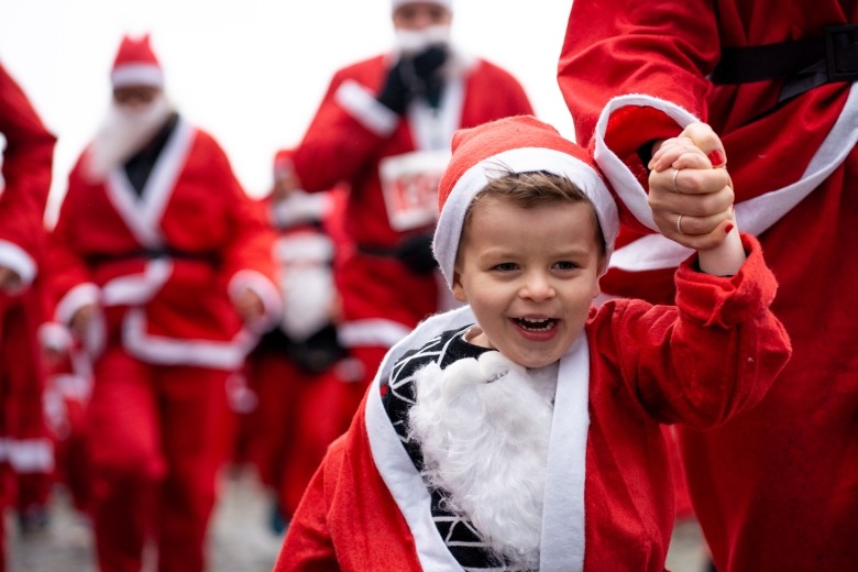 Santas on the Run at Bristol