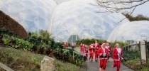 Santas on the Run at Eden Project thumbnail