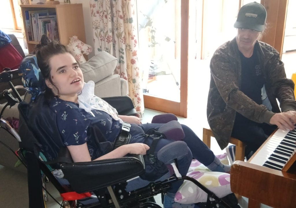 Tabitha and her dad Tabitha and her dad