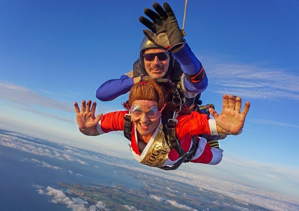 Betty Stogs Skydive