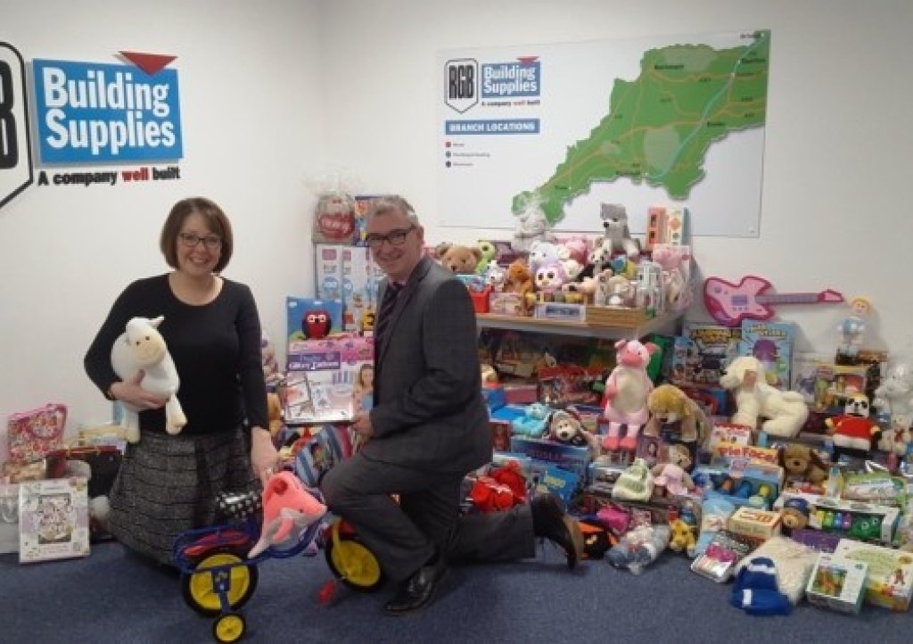 RGB’s gift appeal for Children’s Hospice South West is a huge success