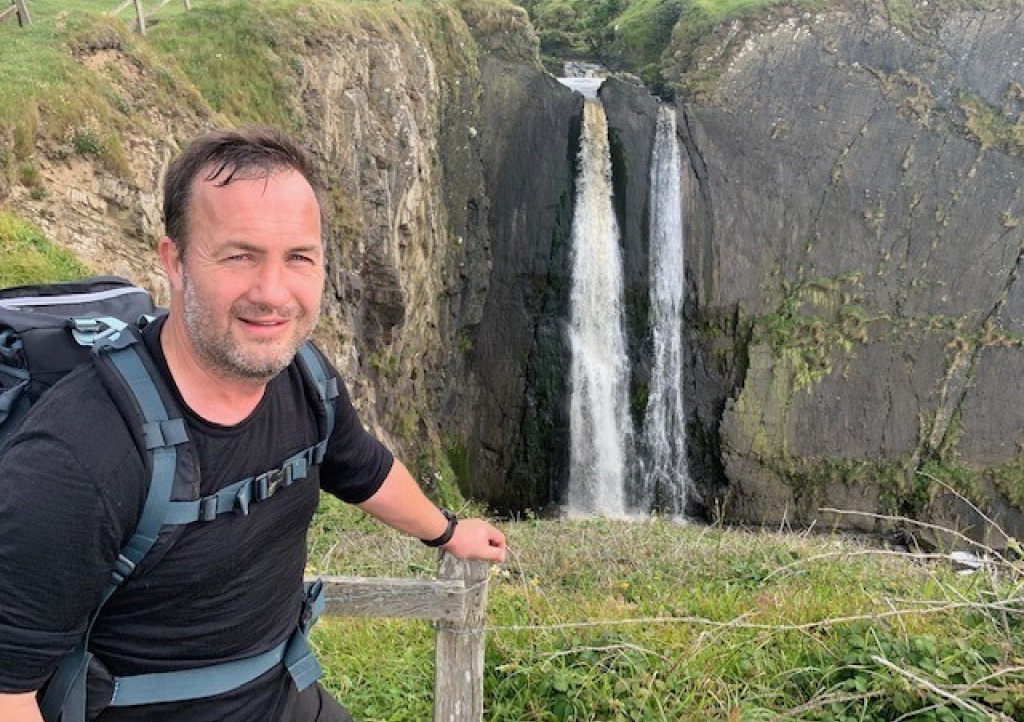 Paul Boddington will be walking the entire length of the South West Coast path in aid of Children’s Hospice South West 