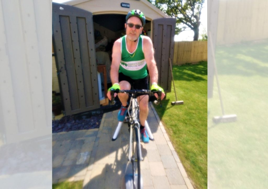 Rick Dean from Bude will cycle 205 miles in aid of Children’s Hospice South West