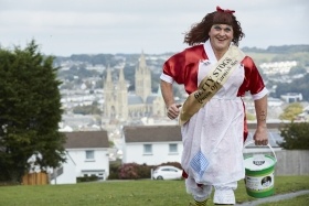 Betty Stogs is in full training for the London Marathon
