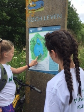 Exploring-loch-leven