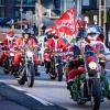 Santas on a Bike