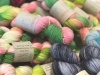 Colourful balls of wool