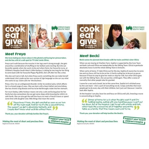 CHSW Cook Eat Give family stories